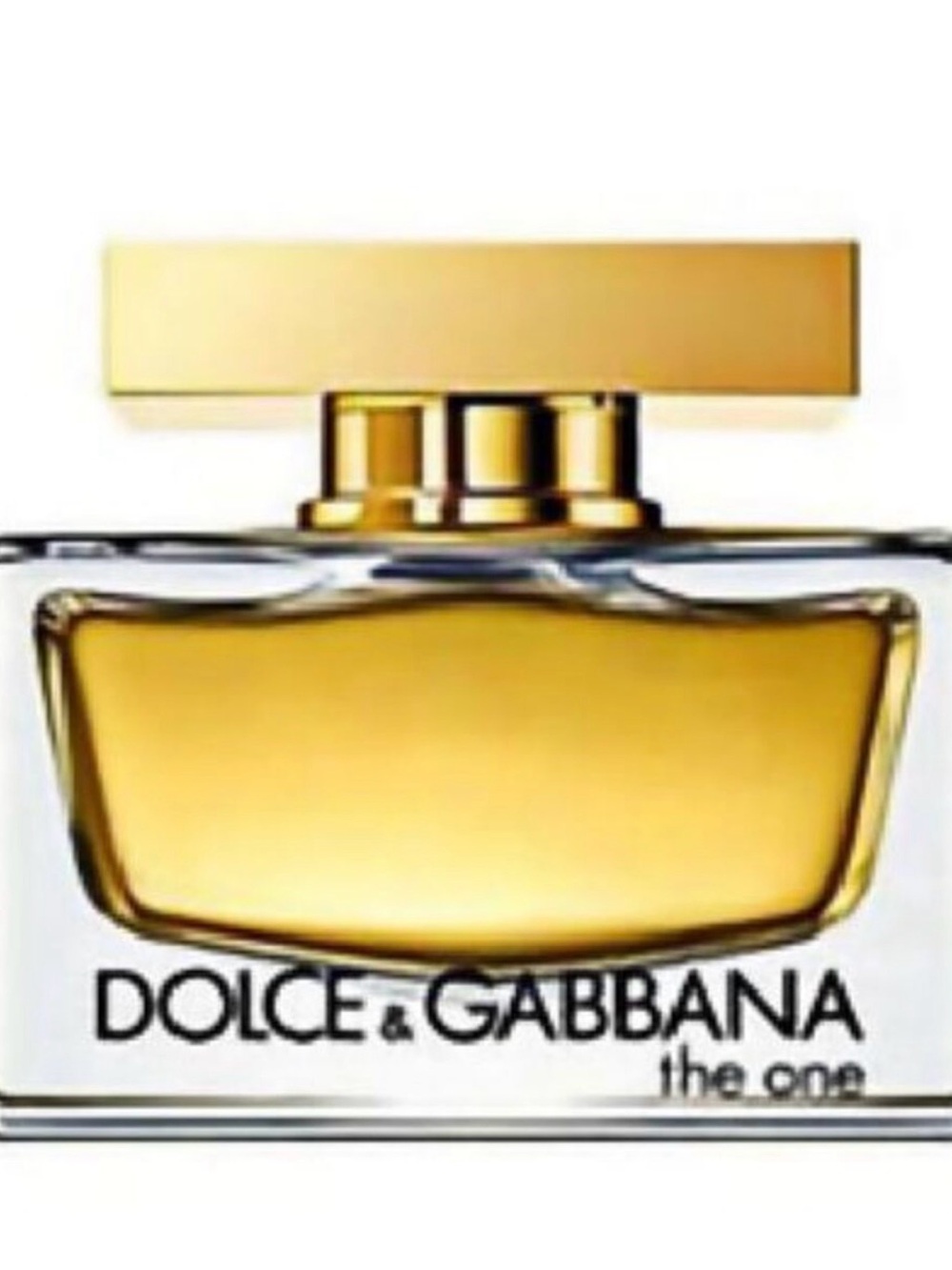 Dolce & Gabbana gold-tone perfume bottle